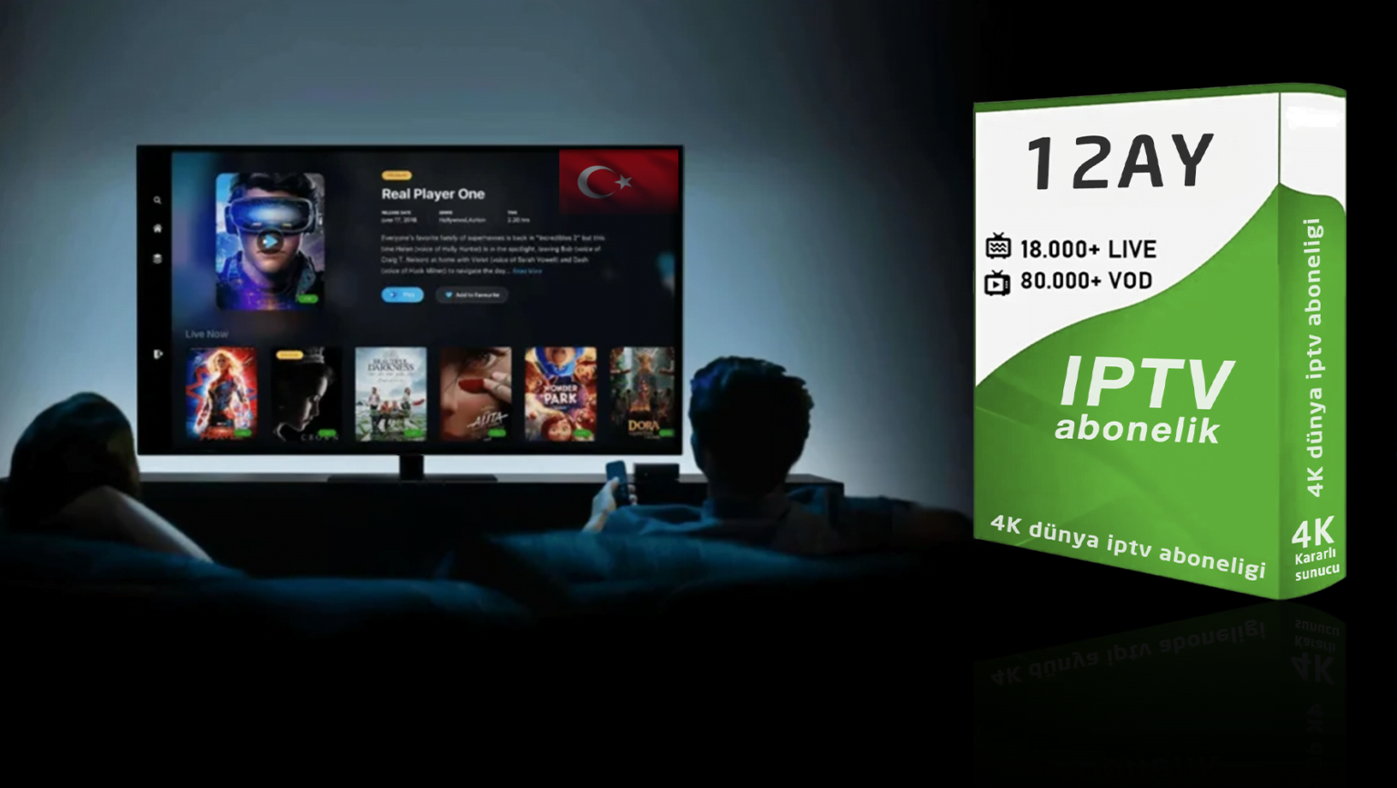 iptv yıllık ücret